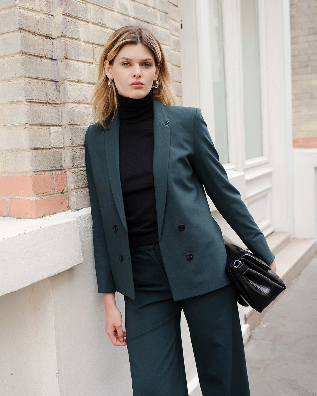 slim trouser suits for classy and elegant outfit women's suit