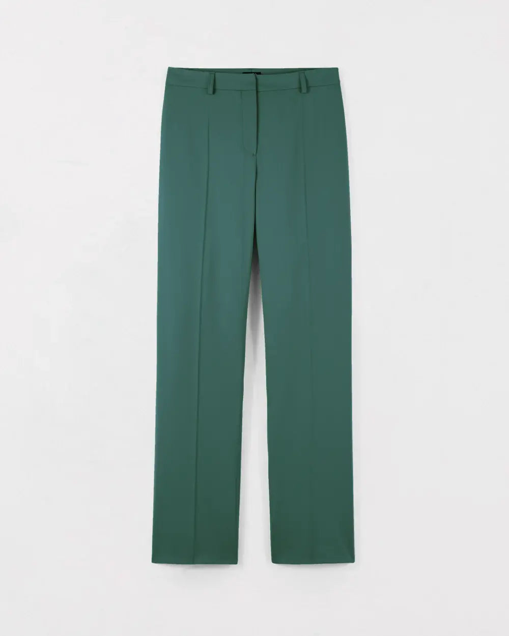 tailleur pantalon vert pour femme coupe droite tenue chic